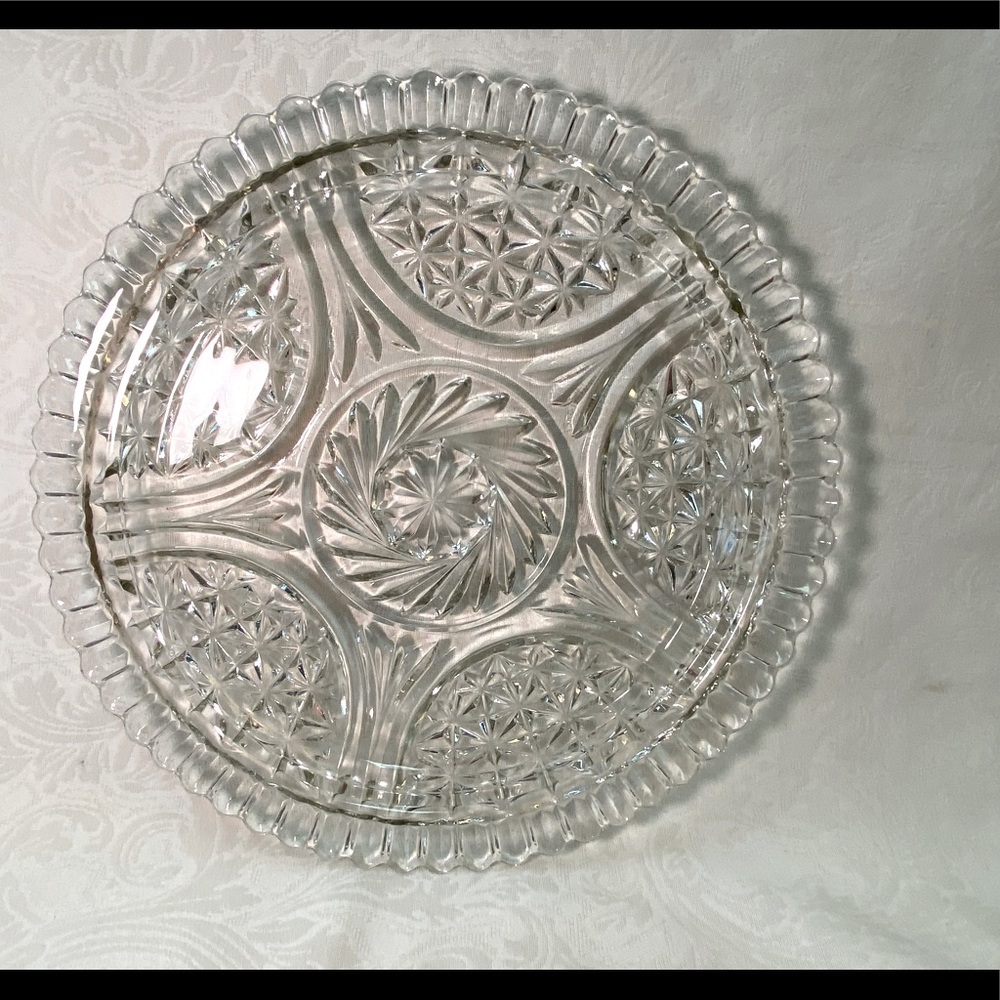Crystal platter